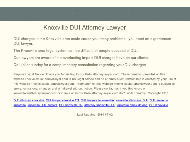 www.knoxvilleduiattorneylawyer.com