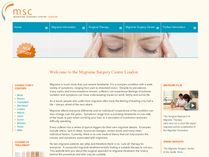 www.migraine-surgery-centre.com