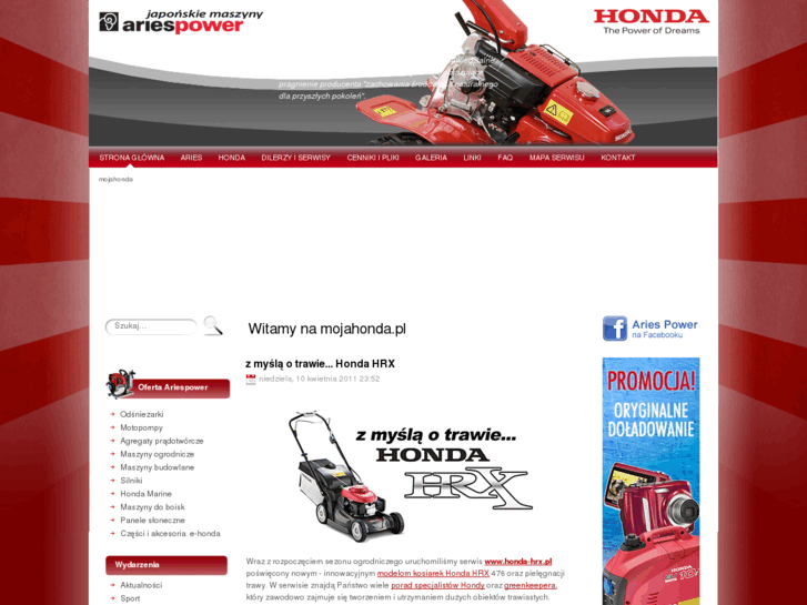 www.mojahonda.pl