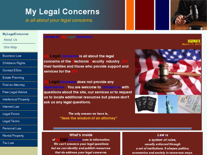 www.mylegalconcerns.com