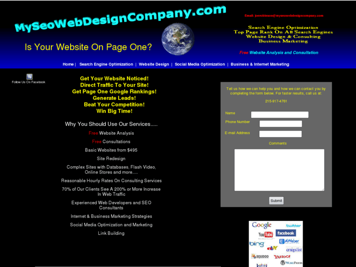 www.myseowebdesigncompany.com