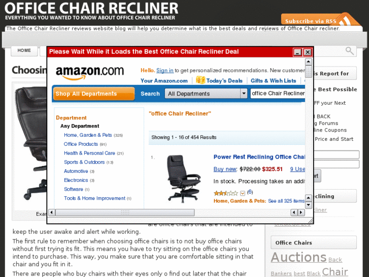 www.officechairrecliner.com