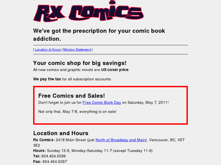 www.rxcomics.com