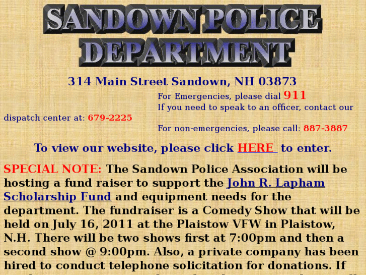 www.sandownpolice.com