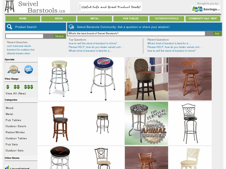www.swivelbarstools.us