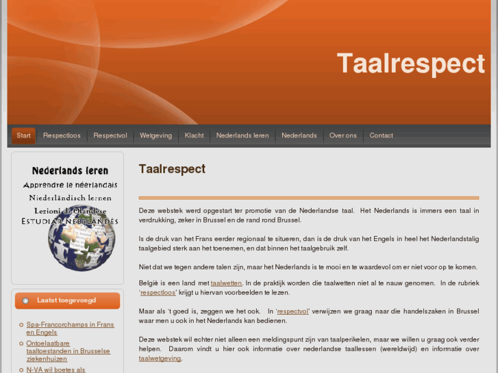 www.taalrespect.be