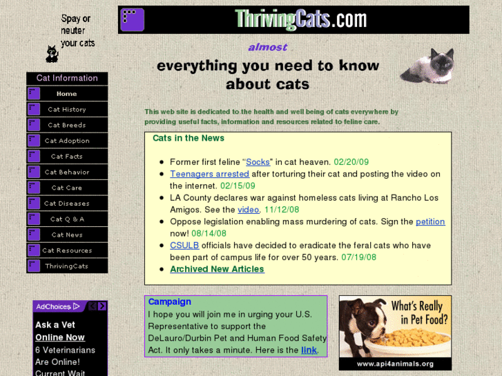 www.thrivingcats.com