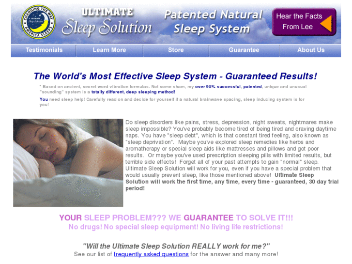 www.ultimatesleepsolution.com