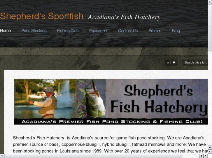 www.acadianafishhatchery.com