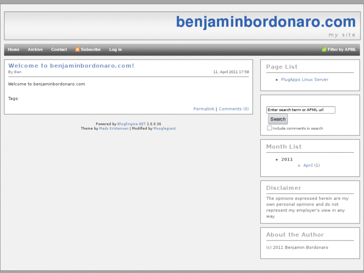 www.benjaminbordonaro.com