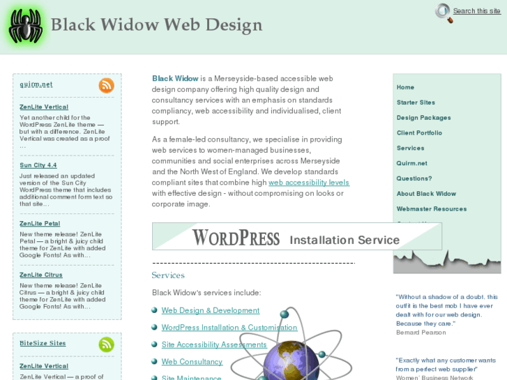 www.blackwidows.co.uk