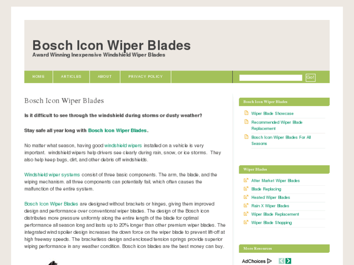 www.boschiconwiperblade.com