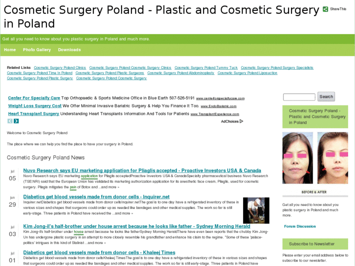 www.cosmeticsurgerypoland.com