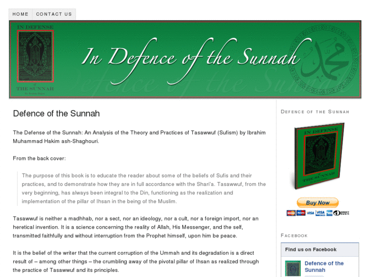 www.defenceofthesunnah.com