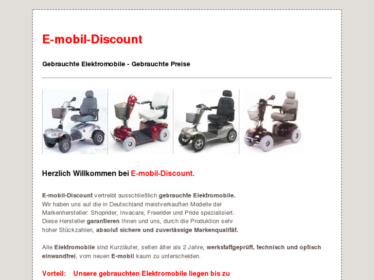 www.e-mobil-discount.com