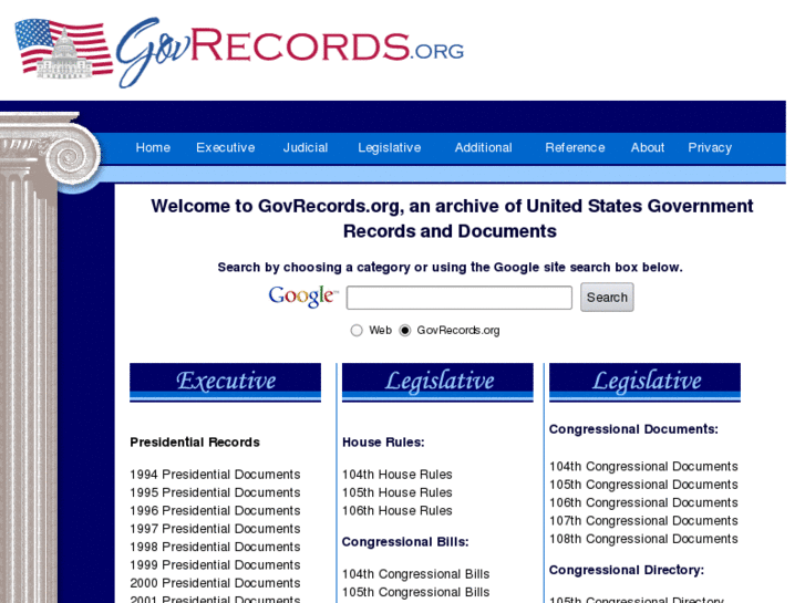 www.govrecords.org