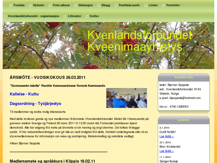 www.kvenland.net