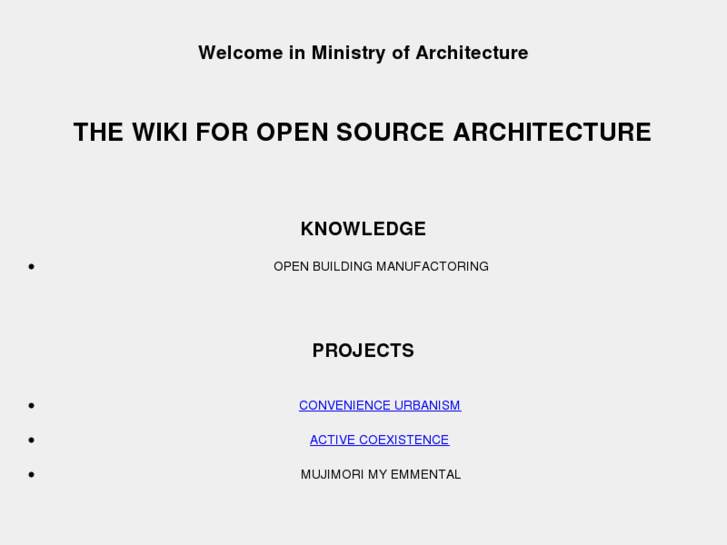 www.ministryofarchitecture.org