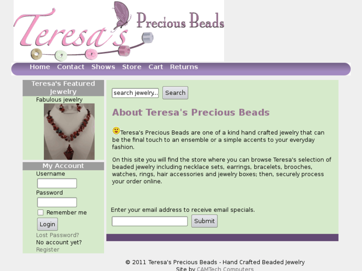 www.teresaspreciousbeads.com