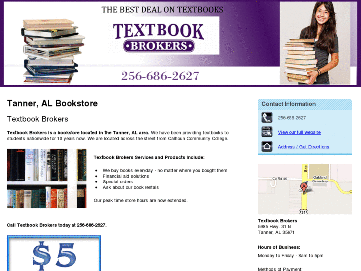 www.textbookbrokersbestdeals-decatur.com