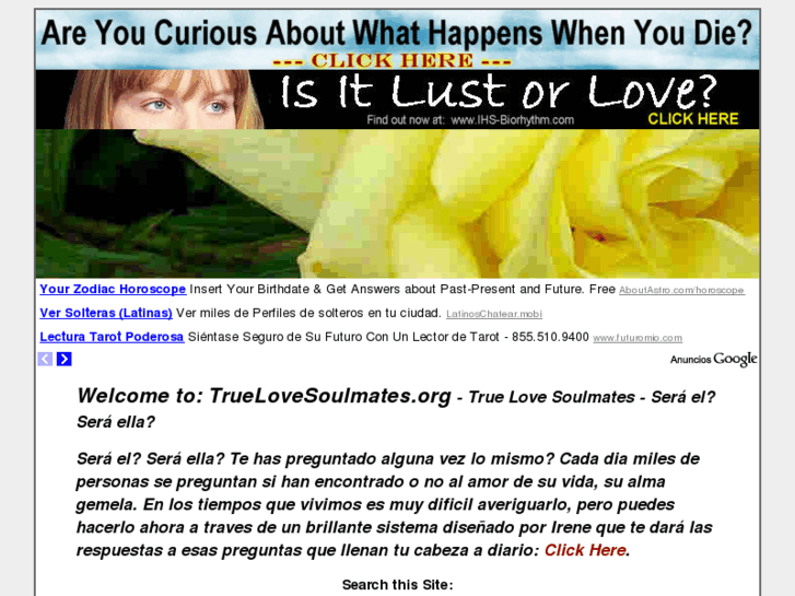 www.truelovesoulmates.org