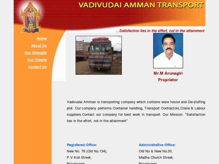 www.vadivudaiammantransports.com