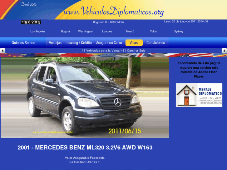 www.vehiculosdiplomaticos.org