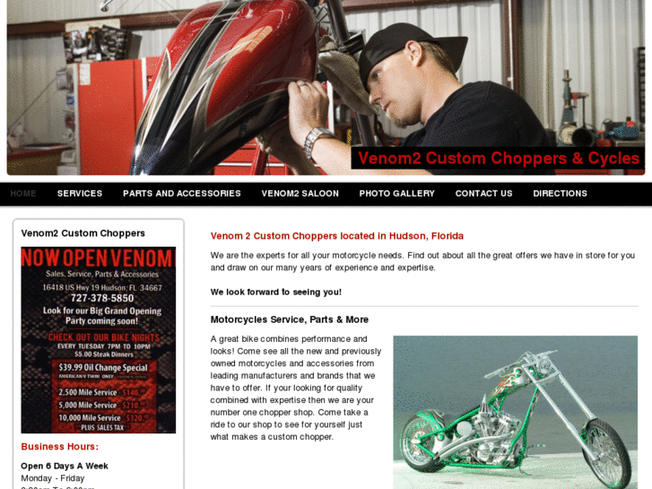 www.venom2customchoppers.com