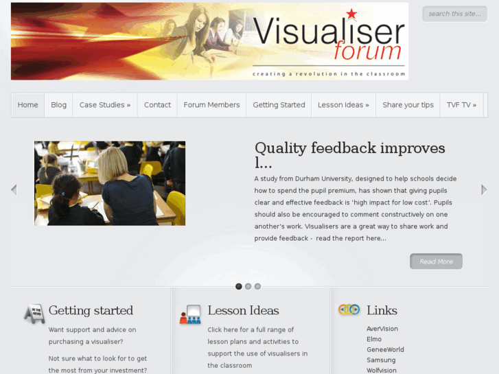 www.visualiserforum.co.uk