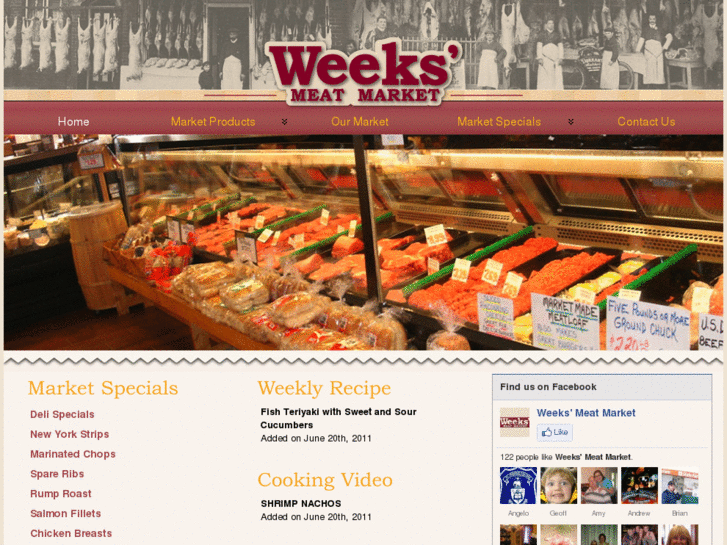 www.weeksmeatmarket.com