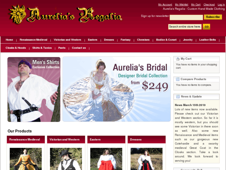 www.aureliasregalia.com