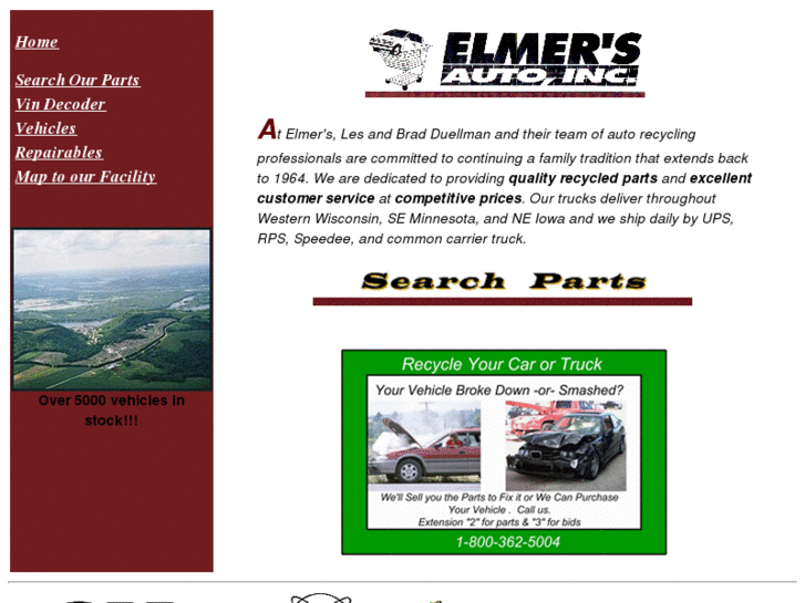 www.elmersautosalvage.com