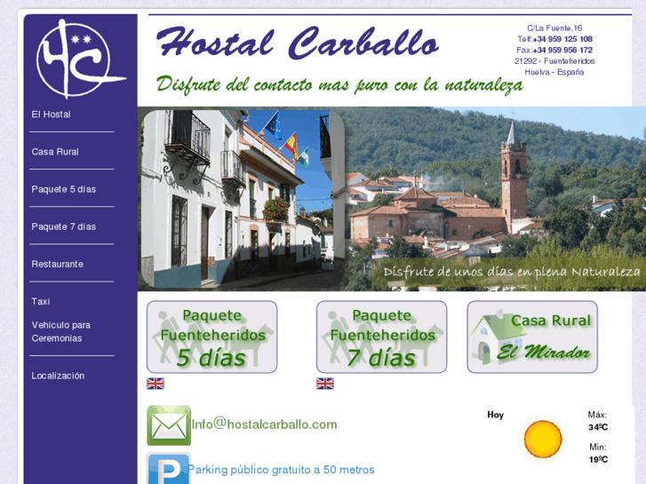 www.hostalcarballo.com