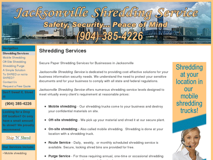 www.jacksonvilleshreddingservice.com