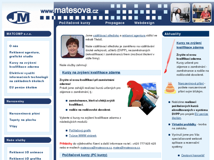 www.matesova.cz