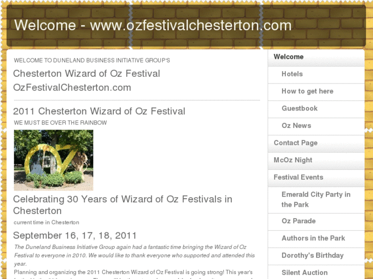 www.ozfestivalchesterton.com