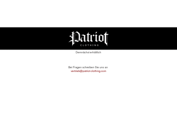 www.patriot-clothing.com