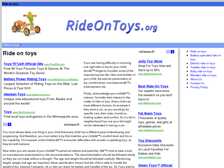 www.rideontoys.org