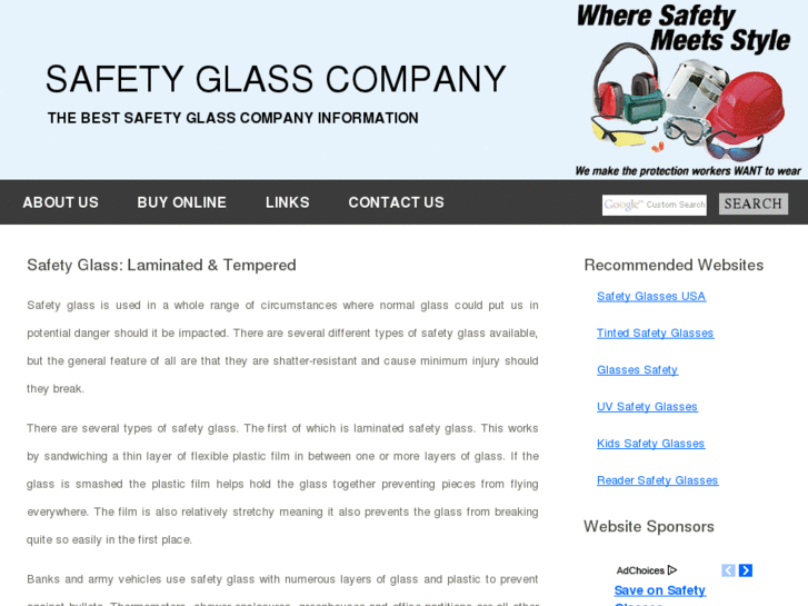 www.safetyglasscompany.com