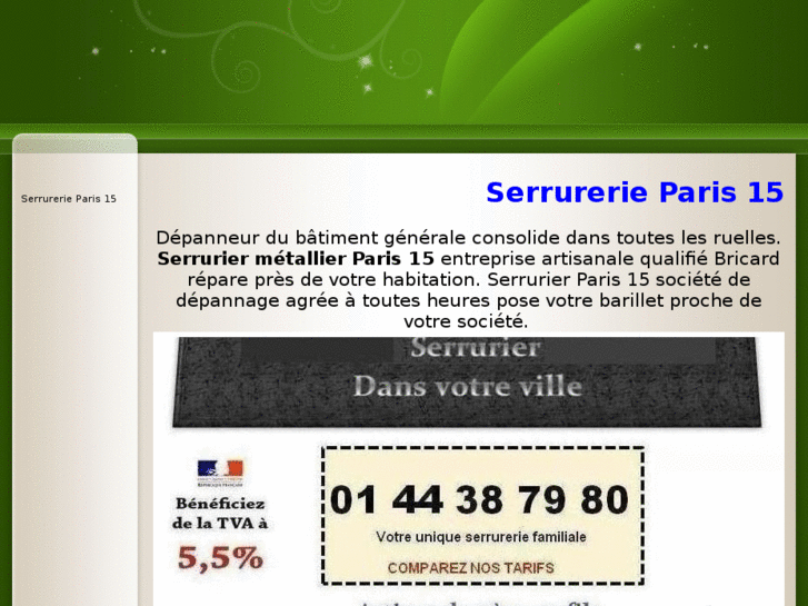 www.serrurerieparis15.fr