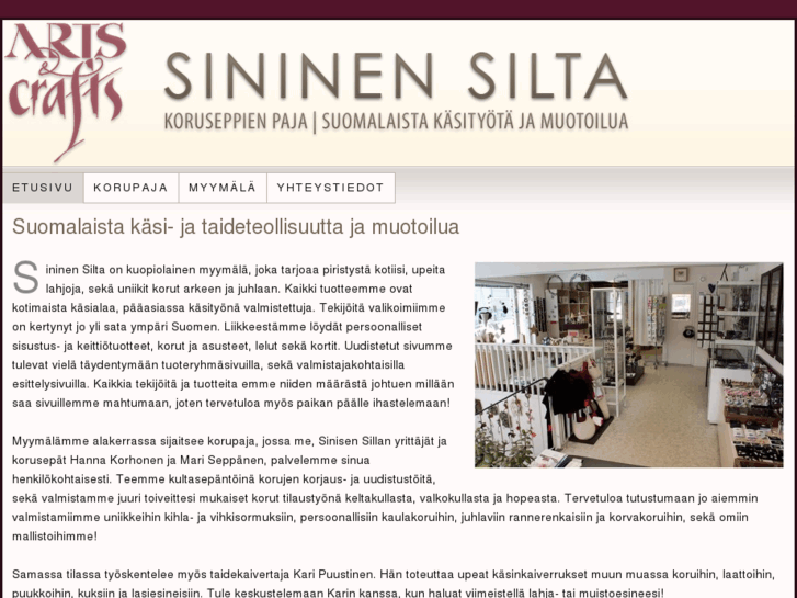 www.sininensilta.com