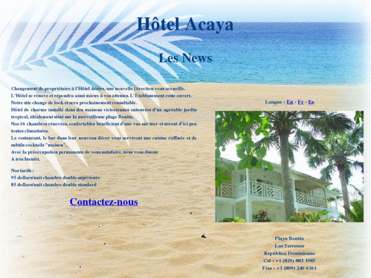 www.acaya-hotel-fr.com