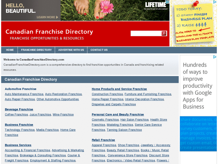 www.canadianfranchisedirectory.com