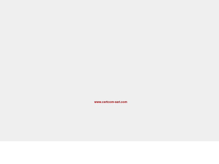 www.certcom-sarl.com
