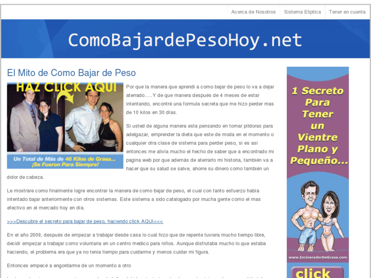 www.comobajardepesohoy.net