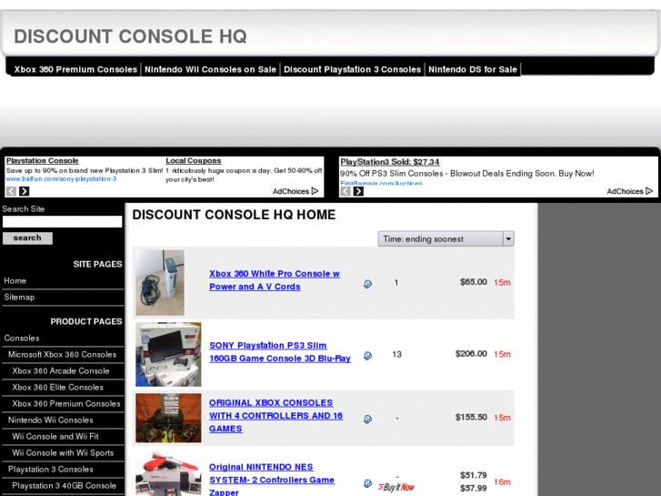 www.discountconsolehq.com