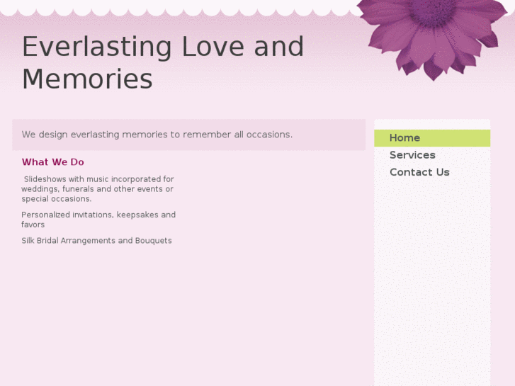 www.everlastingloveandmemories.com