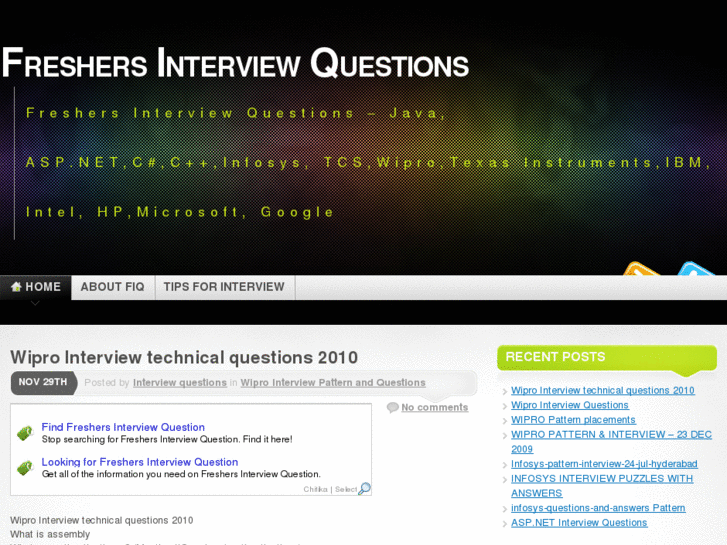 www.freshersinterviewquestions.com