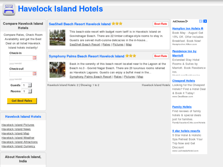 www.havelockislandhotels.com