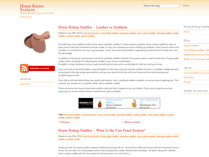 www.horseridingsaddles.org